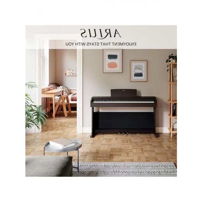 Yeni başlayanlar için klasik dijital piyano, rosewood