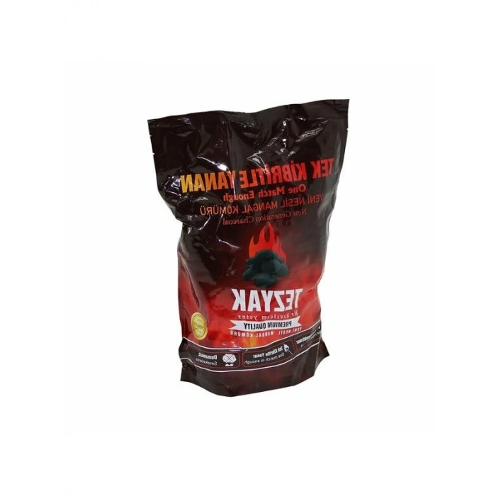 Yeni Nesil Hızlı Tutuşan Mangal Kömürü - 2 KG Ağırlığında