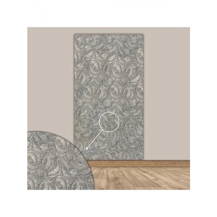 Yeni Nesil Kendinden Yapışkanlı Duvar Kağıdı - 52x98 cm, Açık Gri