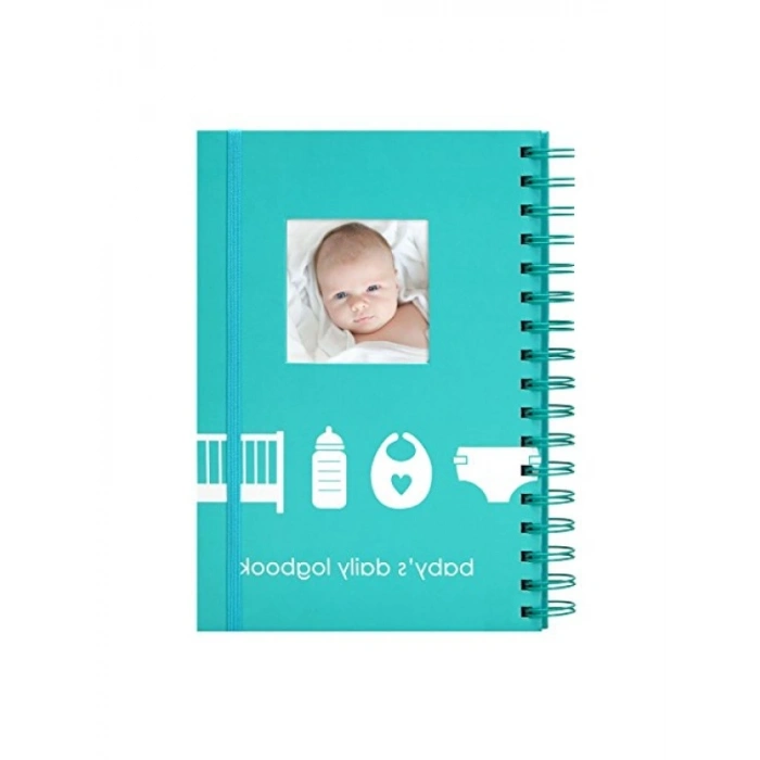 Yenidoğan Bebeğiniz İçin Kolay Kullanımlı Günlük Defter - 50 Sayfa