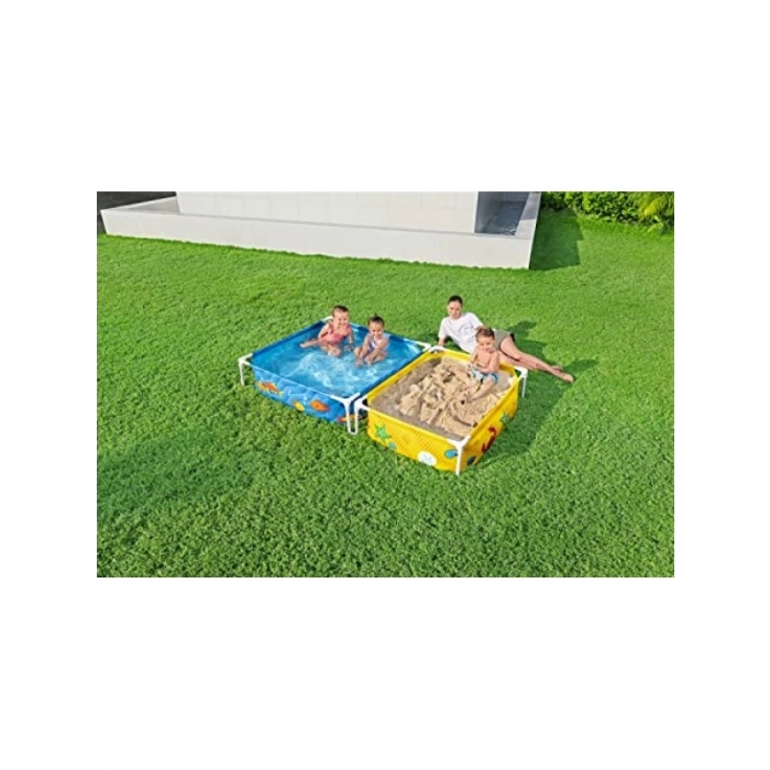 Yer Üstü Havuz ve Kum Çukuru Kombinasyonu