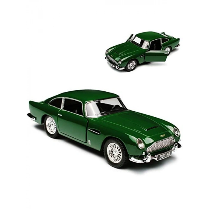 Yeşil Aston Martin DB5 Model Araba, 1/43 Ölçek