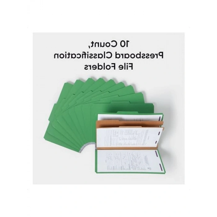 Yeşil Bağlantı Elemanlı Dosya Klasörü, 2 Bölücü ile