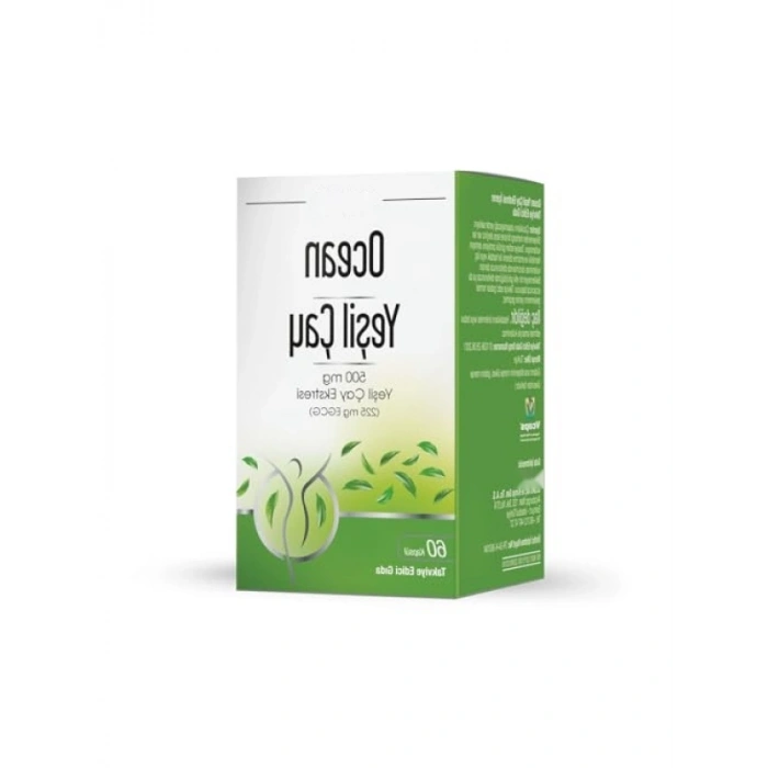 Yeşil Çay Ekstresi İçeren 500 Mg Kapsül - 60 Adet