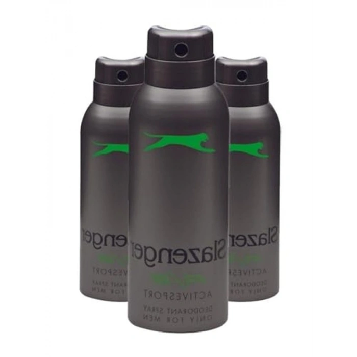 Yeşil deodorant, 150 ml, 3 adet, spor aktiviteleri için ideal
