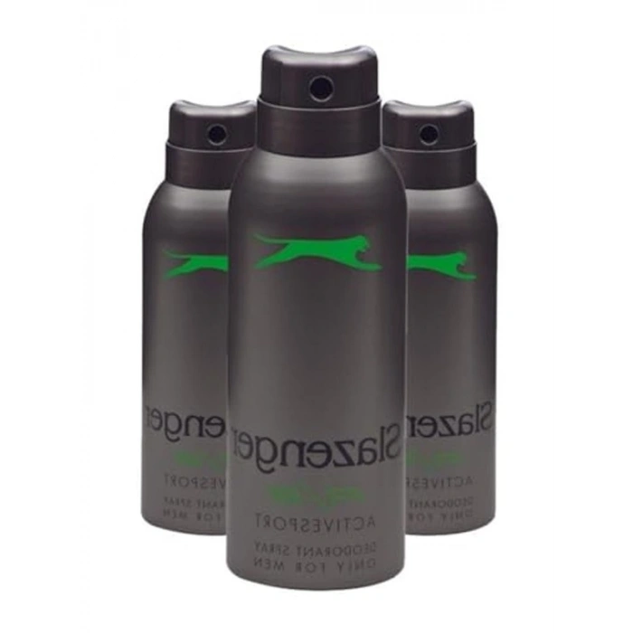 Yeşil deodorant, 150 ml, 3 adet, spor aktiviteleri için ideal