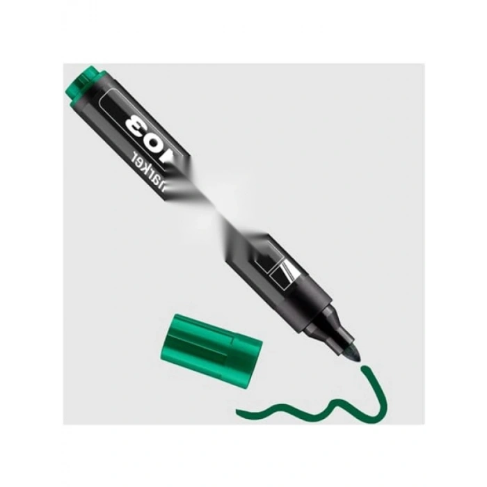 Yeşil Kalıcı Markör - 1,5-3mm Uç