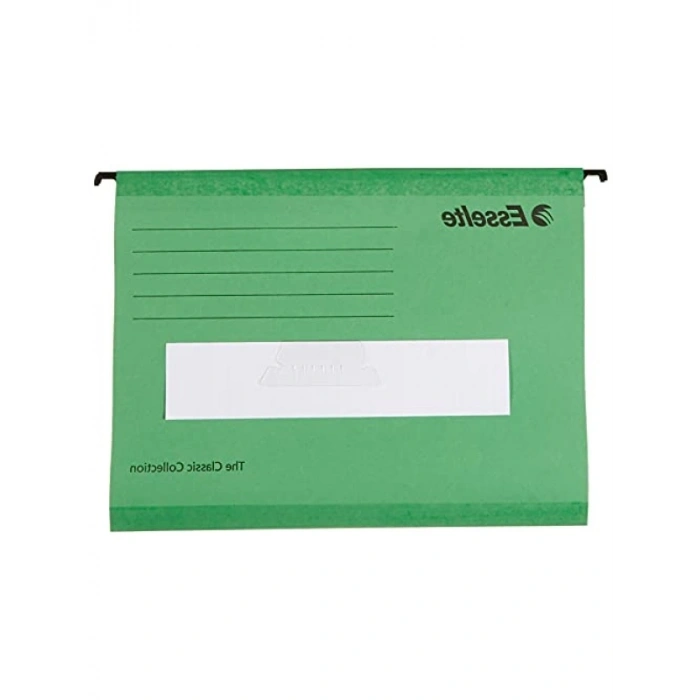 Yeşil Klasik Askılı Dosya, A4 Boyut