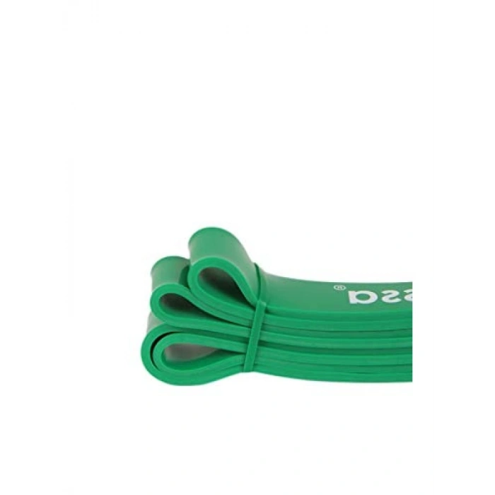 Yeşil Latex Güç Bandı, 32 Mm Sert, 208 Cm Uzun