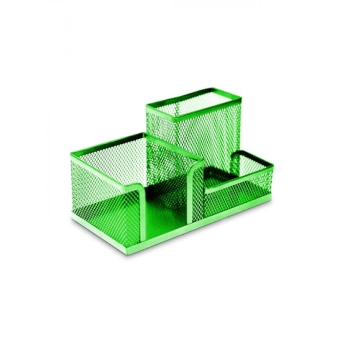 Yeşil Perfore Masa Organizeri