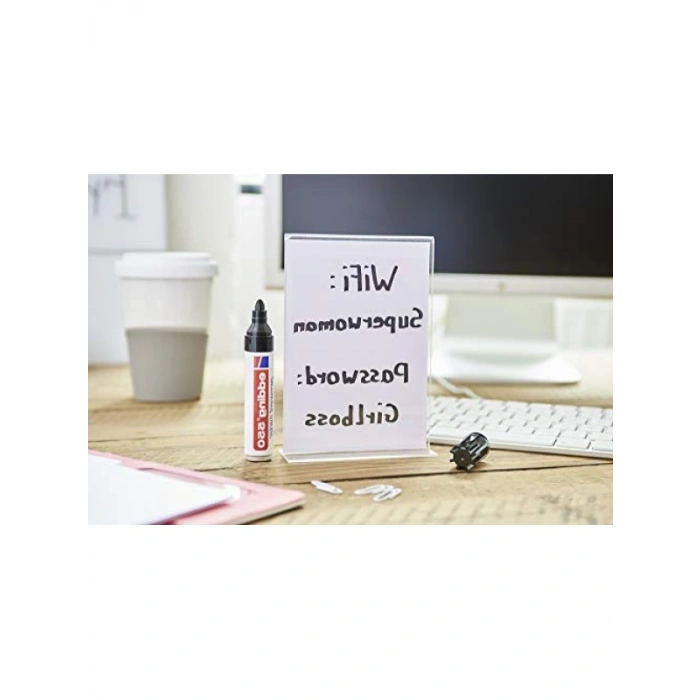 Yeşil Permanent Markör - 3-4 mm Yuvarlak Uçlu