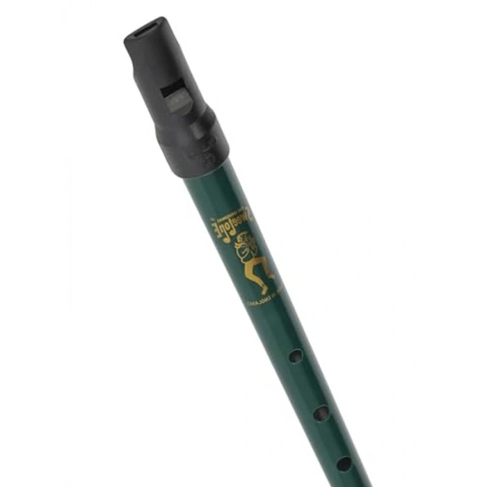 Yeşil Renkli Pennywhistle, Tekli Enstrüman ile Eğlenceli Müzik