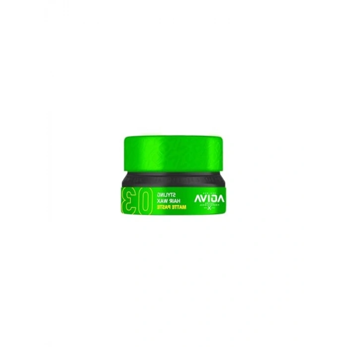 Yeşil Renkli Wax, 155 ml Mat Bitişli Saç Şekillendirici Ürün