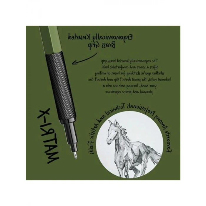 Yeşil Silgili Versatil Kalem - 0.7 mm