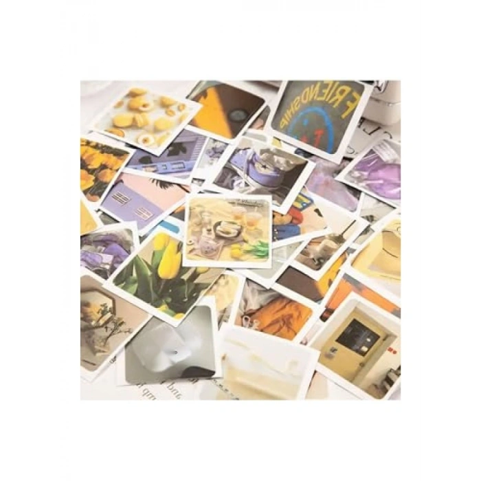 Yesterday Flowering Temalı 30 Sayfa Sticker Seti