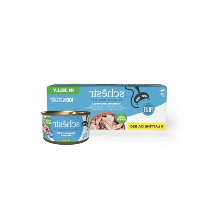 Yetişkin Kedi Konservesi - Ton Balığı ve Levrek Jöle İçinde, 85g