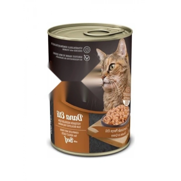 Yetişkin Kediler İçin Dana Etli Yaş Mama 400g