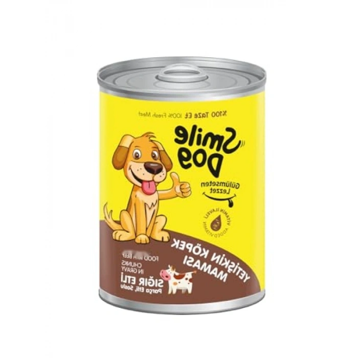 Yetişkin Köpek Konservesi, 400 gr, Sığır Etli Mama