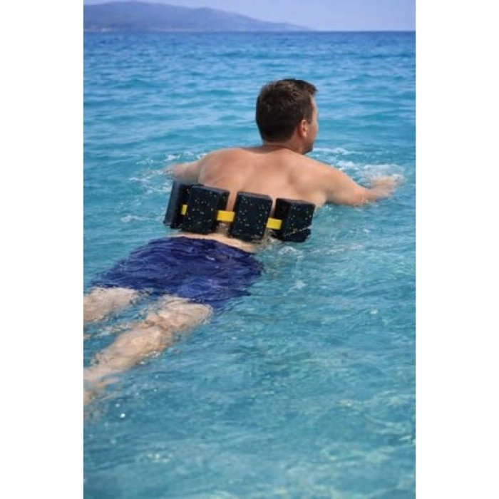 Yetişkin Yüzme Kemeri (Siyah + Yeşil)