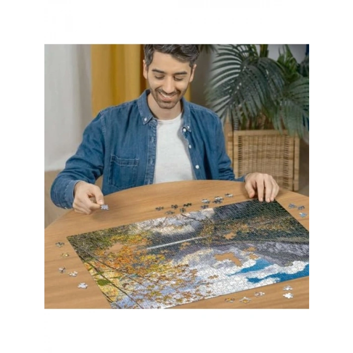 Yetişkinler İçin 1000 Parça Avusturya Manzarası Puzzle