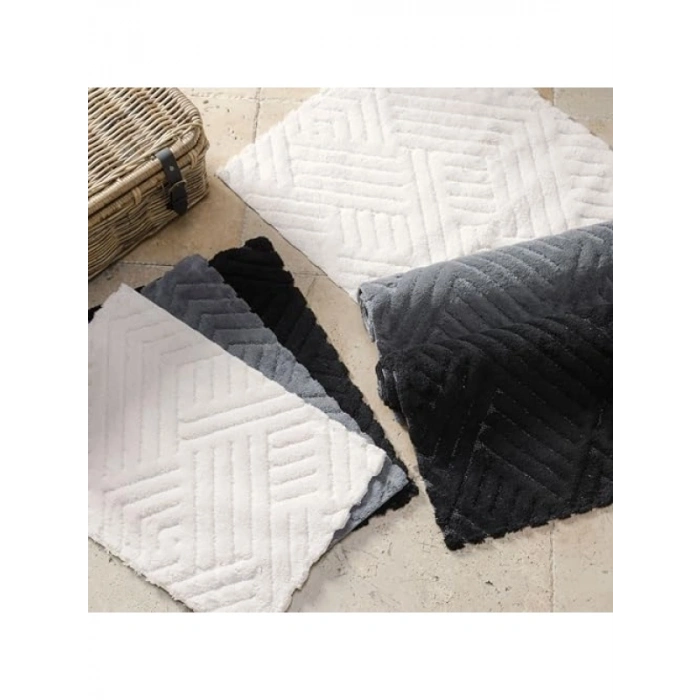 Yıkanabilir 2li Banyo Paspas Seti, Bej Renk