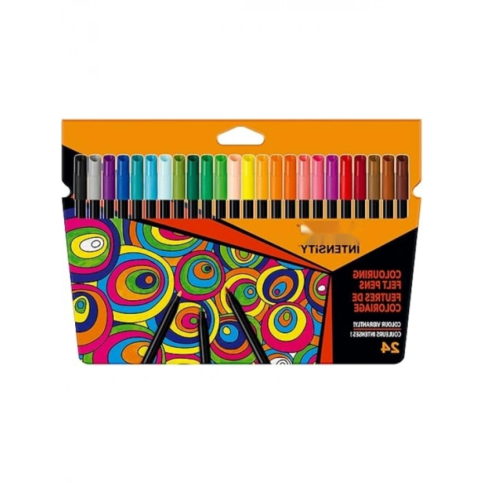 Yıkanabilir 24 Renk Keçeli Kalem Seti