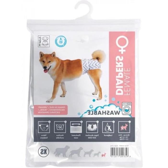 Yıkanabilir Dişi Köpek Külot (XS)