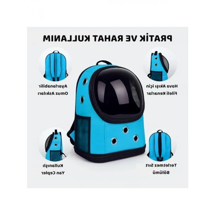Yıkanabilir evcil hayvan taşıma çantası, uçuş kurallarına uygun