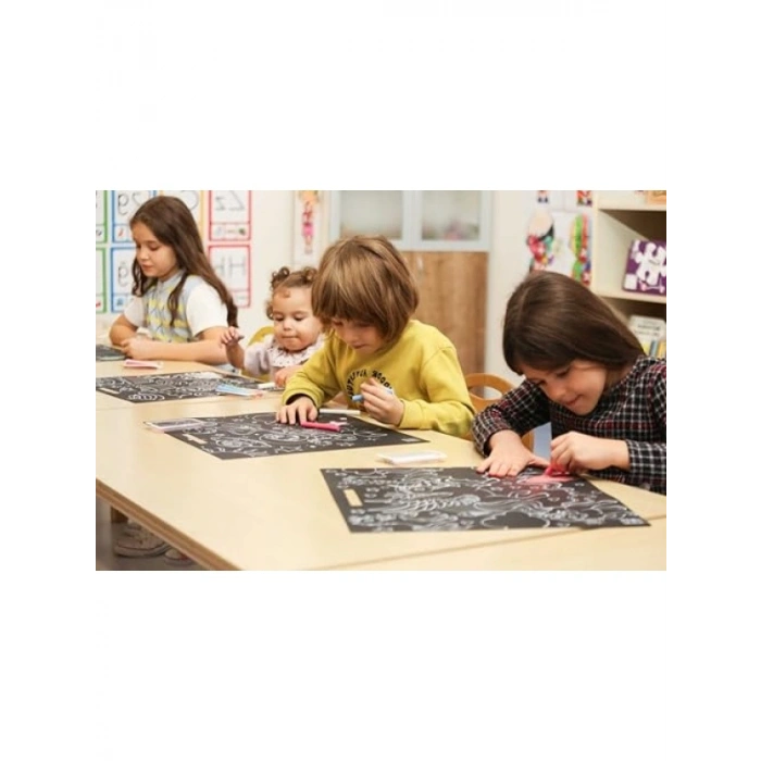 Yıkanabilir Keçeli Kalem Boyama Matı