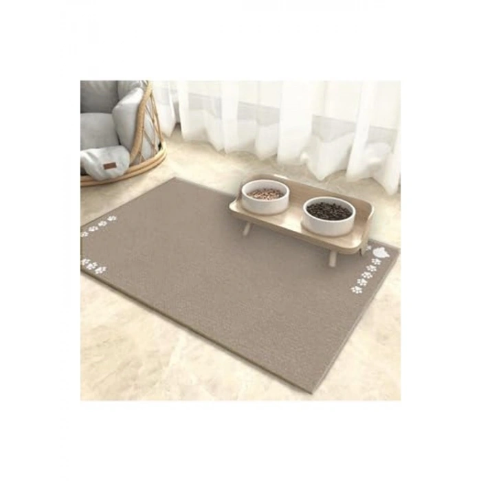 Yıkanabilir Kedi ve Köpek Mama Altlığı, Kolay Temizlenir