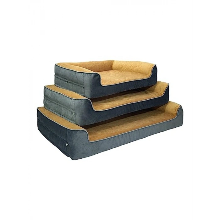 Yıkanabilir Köpek Yatağı, Fermuarlı, Sungerli, Orta Boy