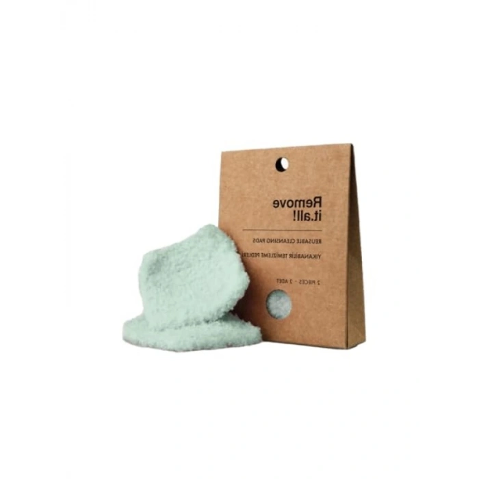 Yıkanabilir Makyaj Temizleme Pedleri - 2 Adet