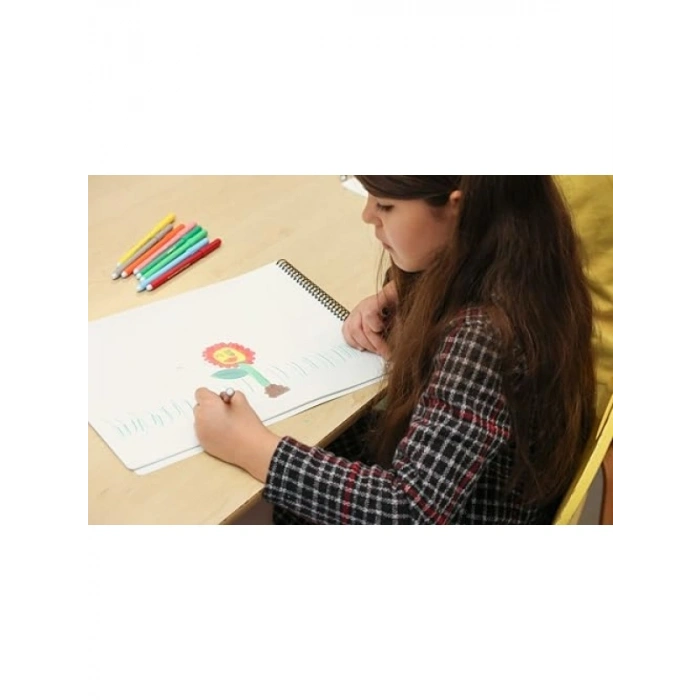 Yıkanabilir Tükenmez Resim Defteri