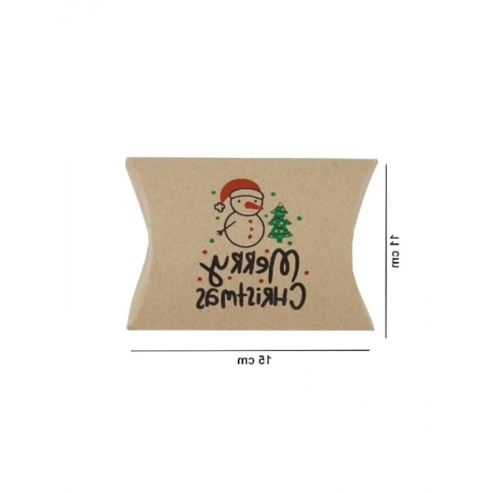 Yılbaşı Temalı 11x15 cm Hediye Kutusu Seti (5li)