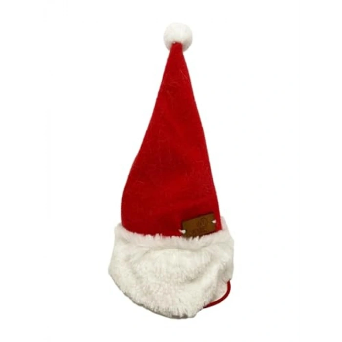 Yılbaşı Temalı Lastikli Kedi Şapkası