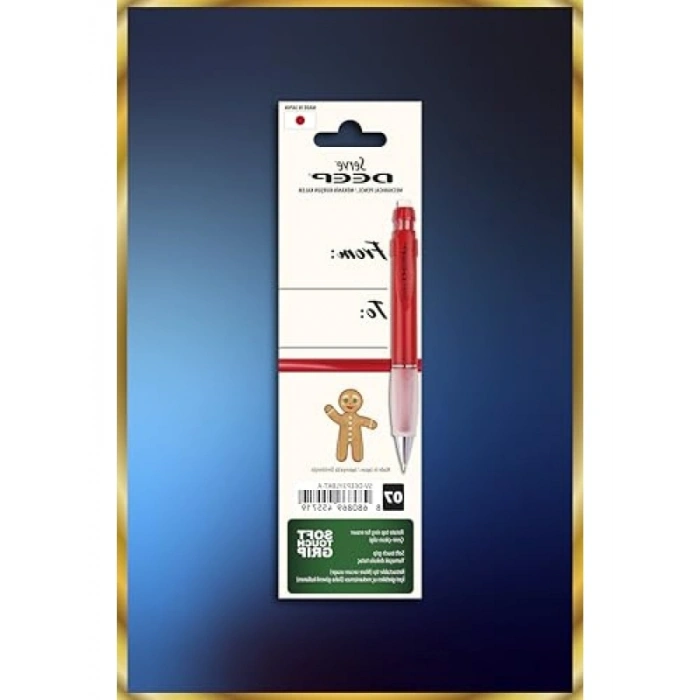 Yılbaşı Temalı Mekanik Kurşun Kalem Seti - 0.7 mm Uç Kalınlığı