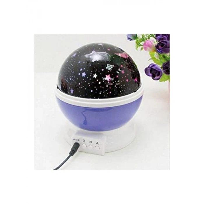 Yıldız Yansıtmalı Gece Lambası Projeksiyon Aleti