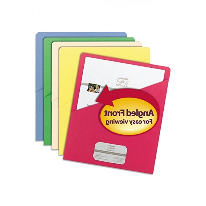 Yırtmaçlı Mektup Boyutu Dosya Klasörü - 25 Adet, Çeşitli Renkler