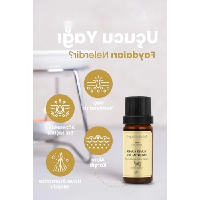 Ylang Ylang Uçucu Yağı 10 ml - Doğal ve Saf