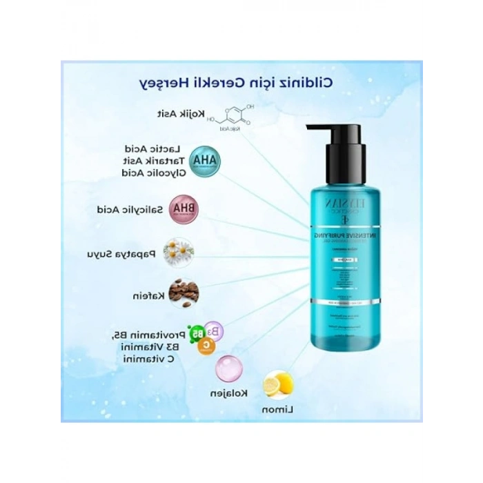 Yoğun Arındırıcı Detoks Yüz Temizleme Jeli 200 ml