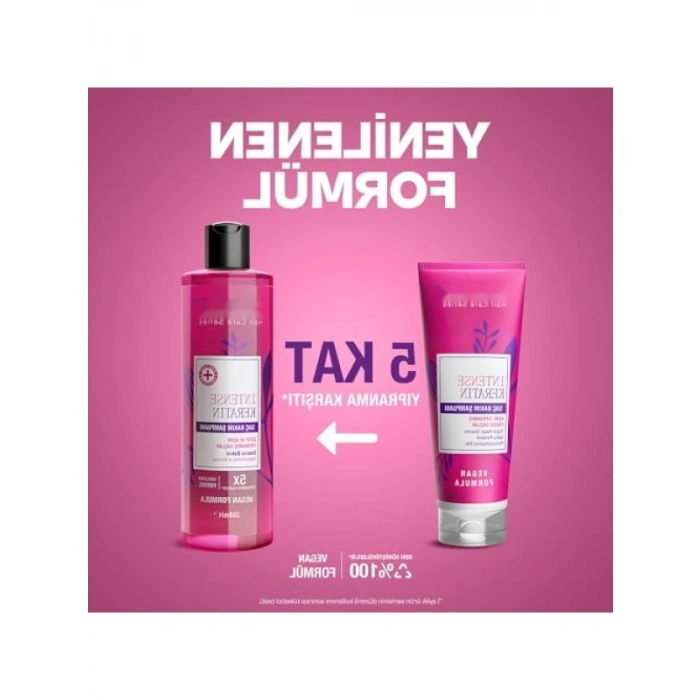 Yoğun Hasar Onarıcı Keratin Saç Bakım Şampuanı - 350 ml