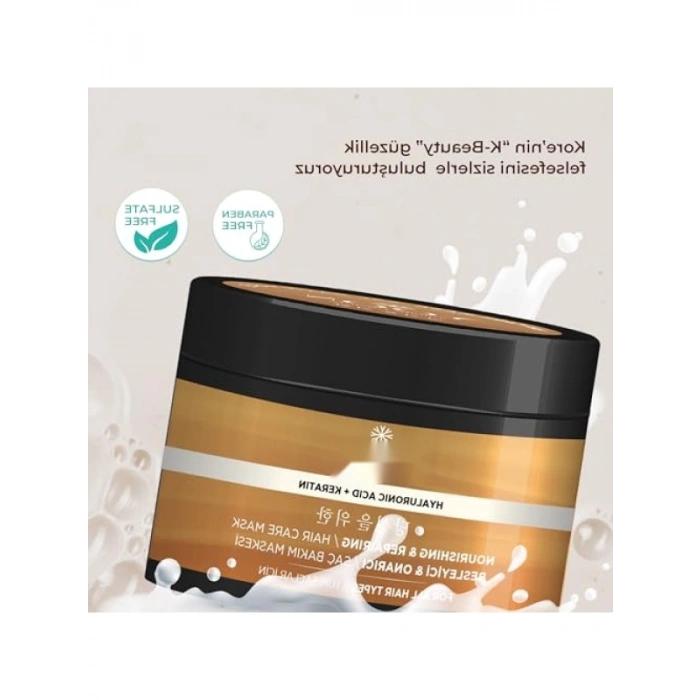 Yoğun Onarıcı Saç Maskesi Keratin & Hyalüronik Asit 250ml