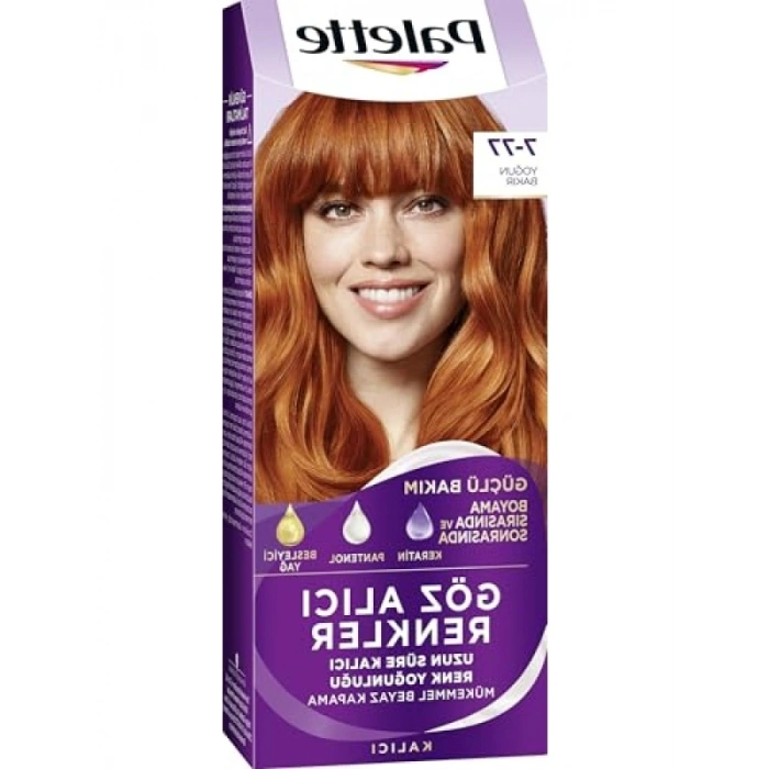 Yoğun Renk Saç Boyası 7-77 - Yoğun Bakır Renk
