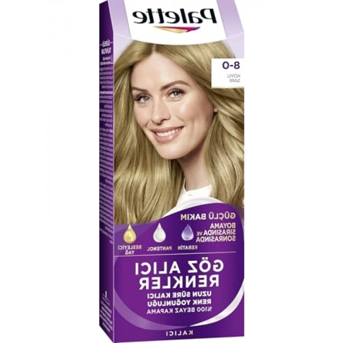 Yoğun Renkli Koyu Sarı Saç Boyası