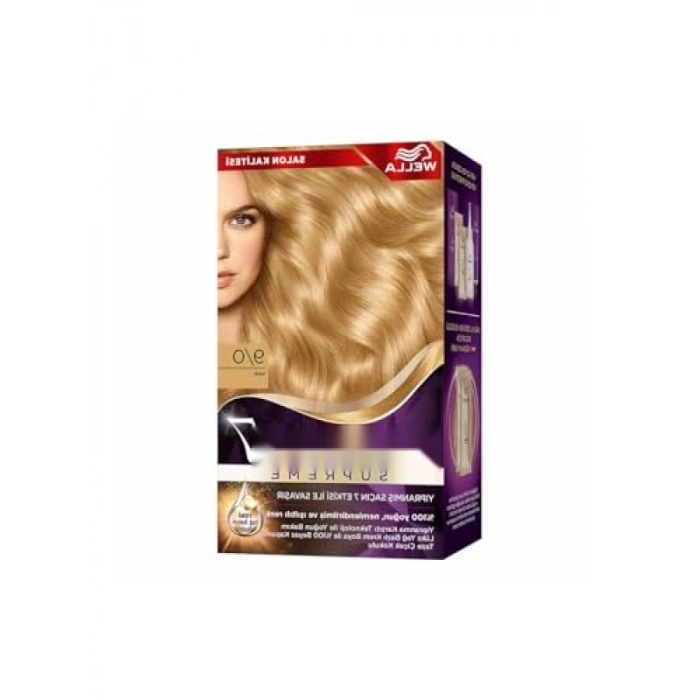 Yoğun Renkli Saç Boyası - 9/0 Sarı