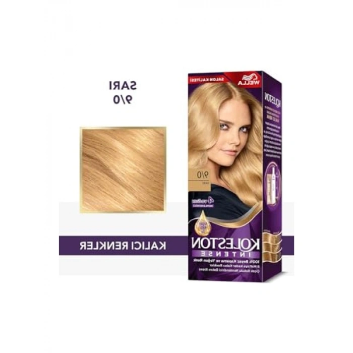 Yoğun Renkli Saç Boyası - 9/0 Sarı