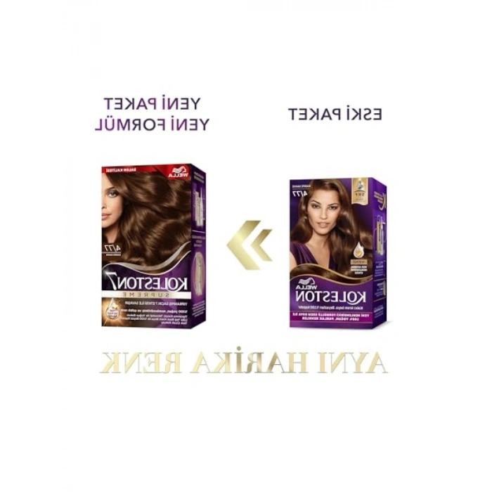 Yoğun Renkli Saç Boyası - Kadife Kahve 4/77