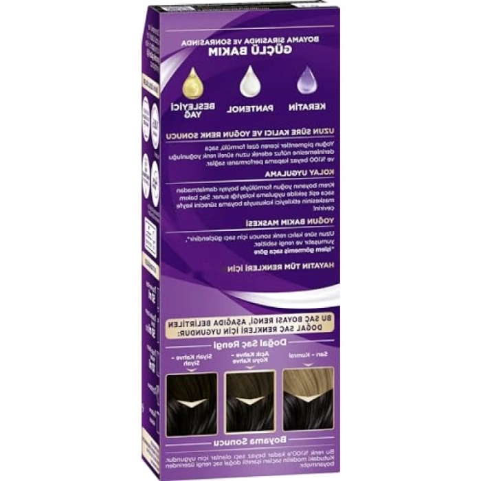 Yoğun Siyah Saç Boyası, 1.0