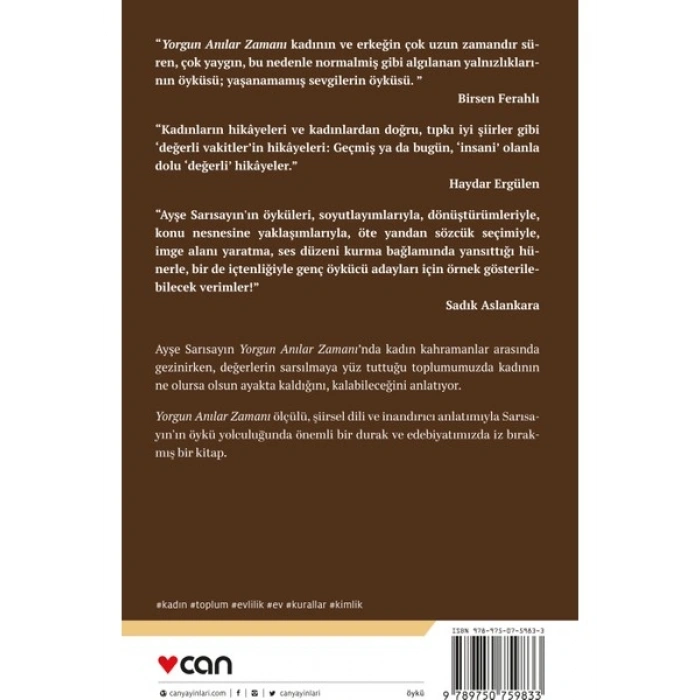 Yorgun Anılar Zamanı - Ayşe Sarısayın