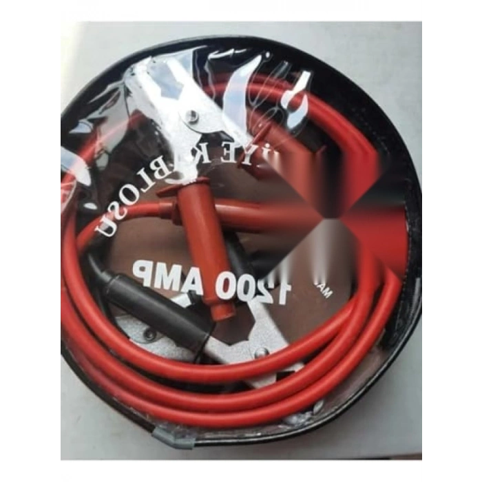 Yüksek Amper Kapasiteli Akü Takviye Kablosu - 2 Metre